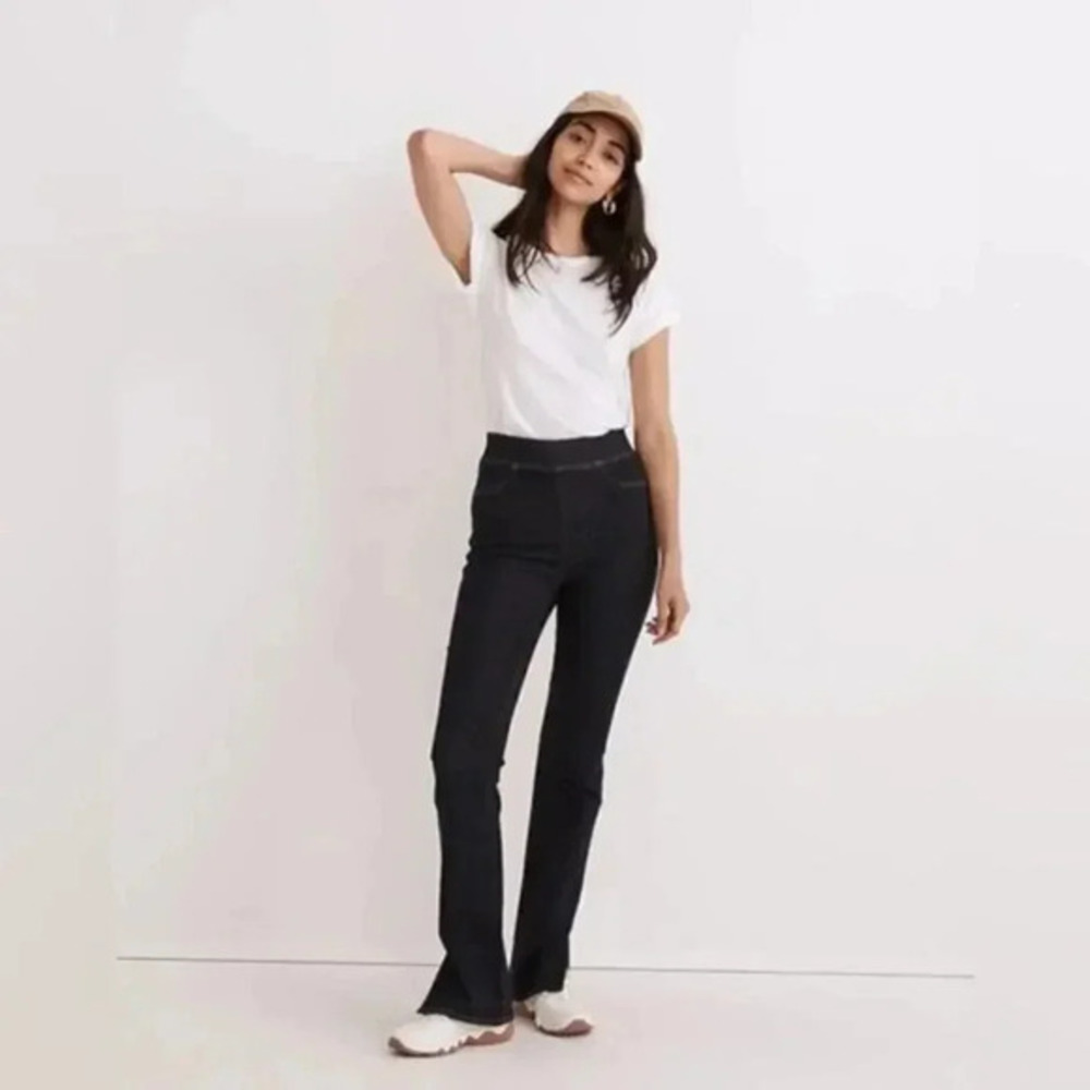 Madewell Pull-On Skinny Flare Jeans in Havenley Wash Size 24 B1102